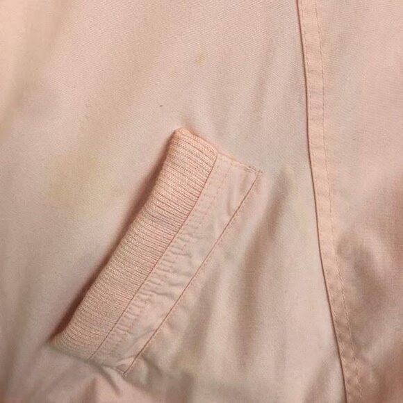 Vintage Country Concepts Bomber Jacket Pink Full Zip 80s 90s Casual Womens L - Picture 6 of 12